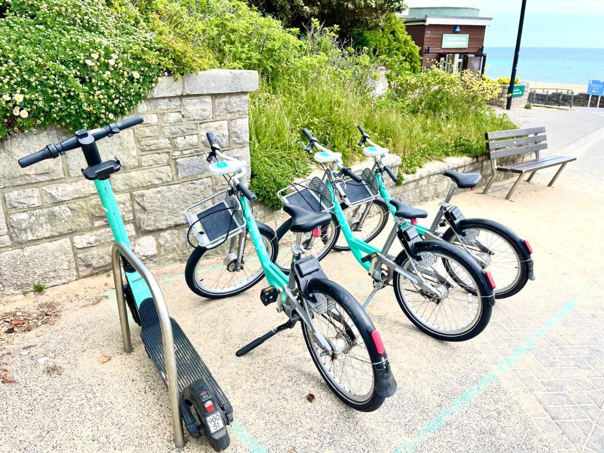 Modern Family Apartment Free Parking And Gym By Beach Bournemouth Buitenkant foto
