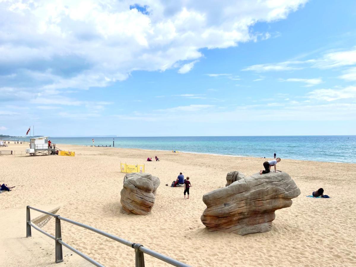 Modern Family Apartment Free Parking And Gym By Beach Bournemouth Buitenkant foto